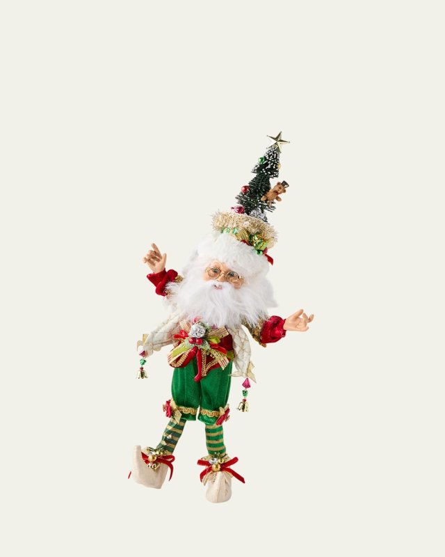 Small North Pole Christmas Tree Elf Figurine